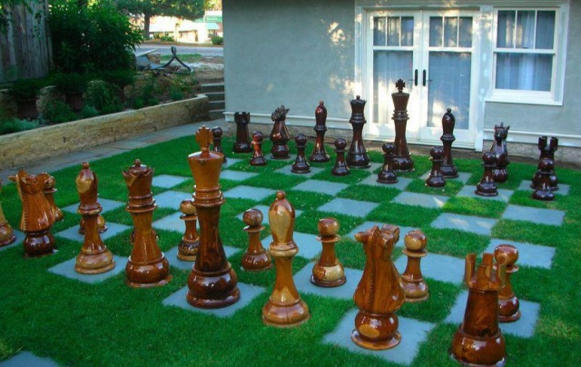 szachy ogrodowe